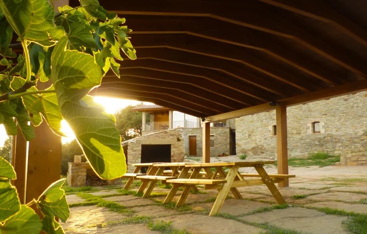 Casa rural, un concepto de turismo rural muy popular en España. 